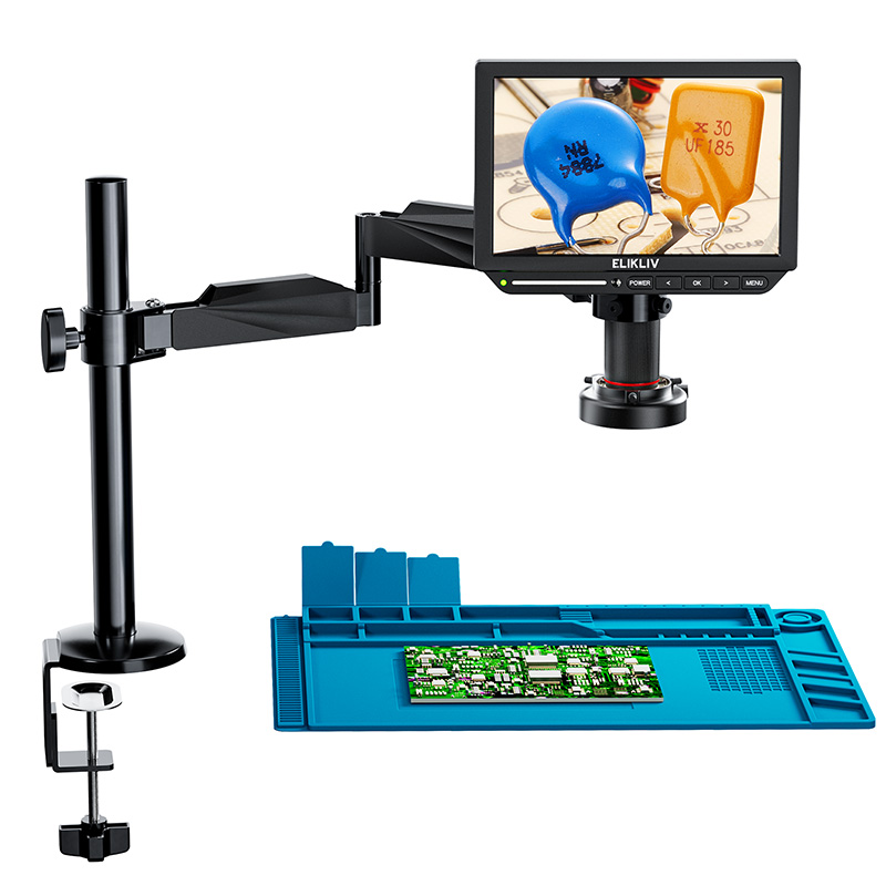 Electronics Repair Microscope - Elikliv EM4K 4K Digital Microscope for