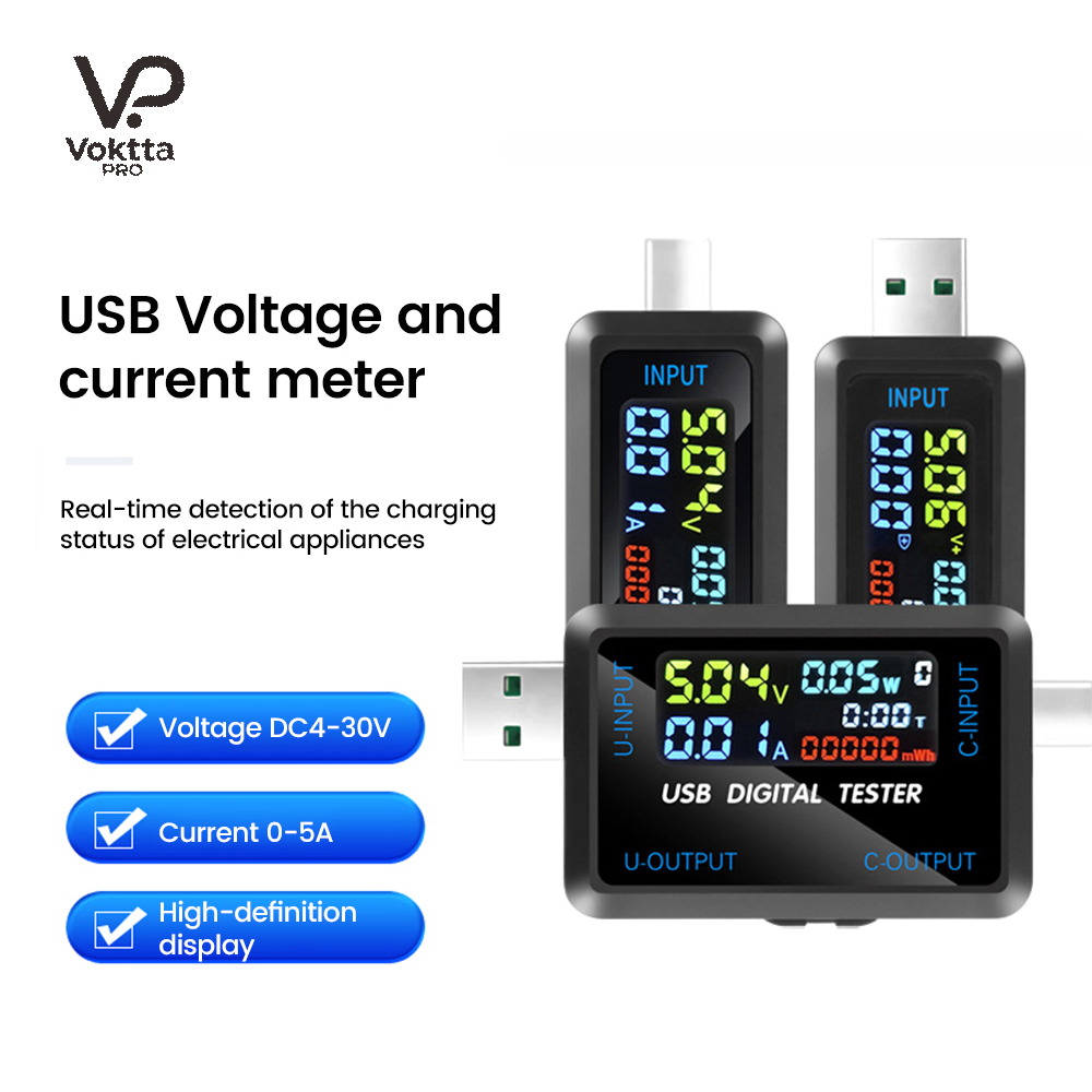 USB Tester 10 in 1 DC Digital  - Usb Ammeter Tester recensione e prezzo