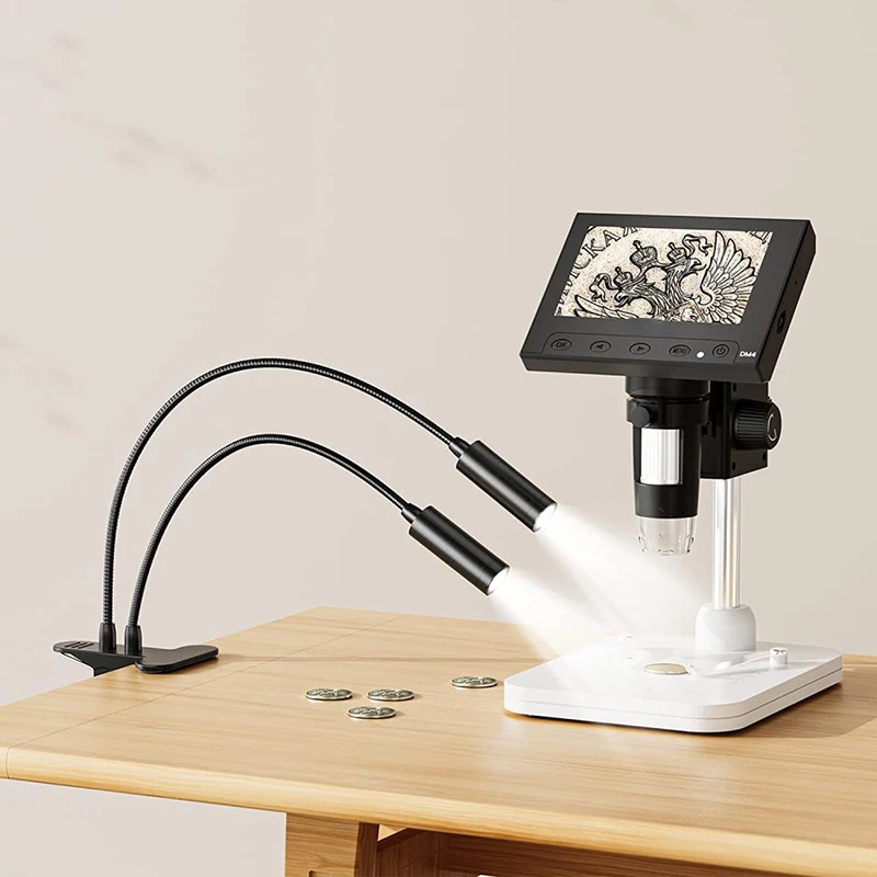 Gooseneck Lamp Microscope LED  - Electronics Repair Microscope recensione e prezzo