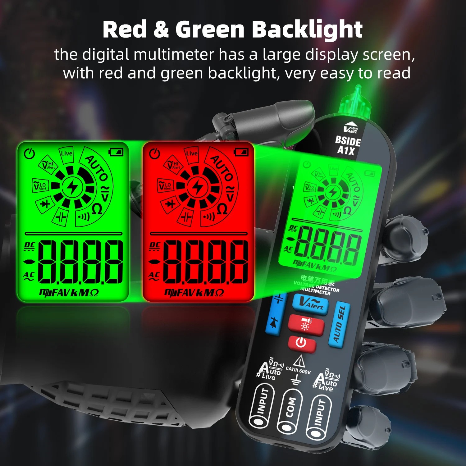 BSIDE A1/A1X Smart Digital Mul - Usb Ammeter Tester recensione e prezzo