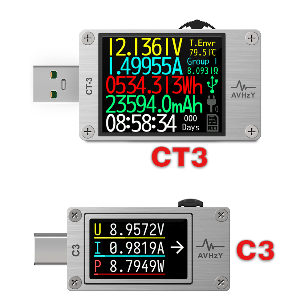 AVHzY USB 3.1 Power Meter  Dig - Usb Ammeter Tester recensione e prezzo