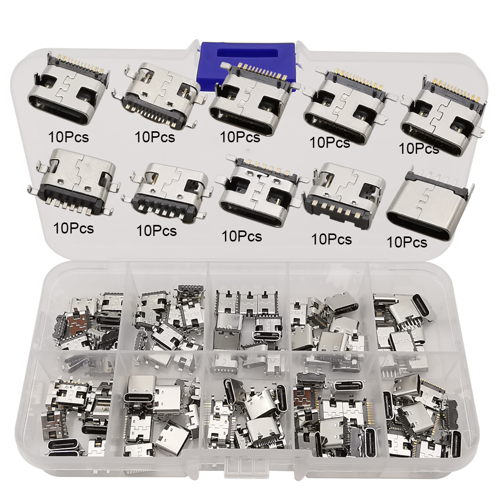 40/80/100Pcs Mix 2Pin 6Pin 16P - Electronics Repair Training recensione e prezzo