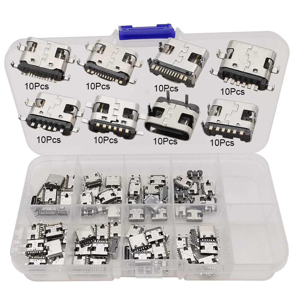 40/80/100Pcs Mix 2Pin 6Pin 16P - Electronics Repair Training recensione e prezzo