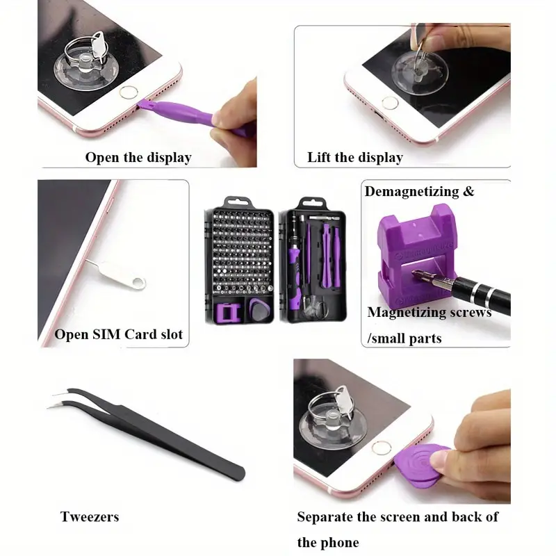 115 in 1 Precision Screwdriver - Electronics Repair Center recensione e prezzo