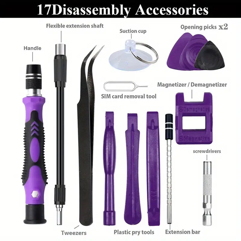 115 in 1 Precision Screwdriver - Electronics Repair Center recensione e prezzo