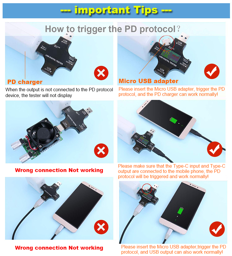 8.0A USB Tester DC Type-C PD D - Usb Ammeter Tester recensione e prezzo