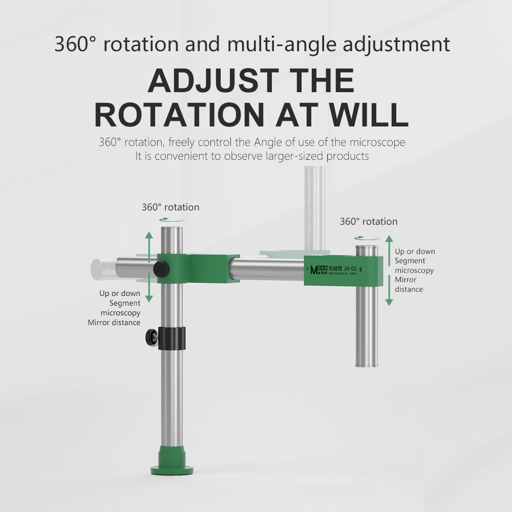 ManAnt Microscope Arm 360 Degr - Electronics Repair Microscope recensione e prezzo