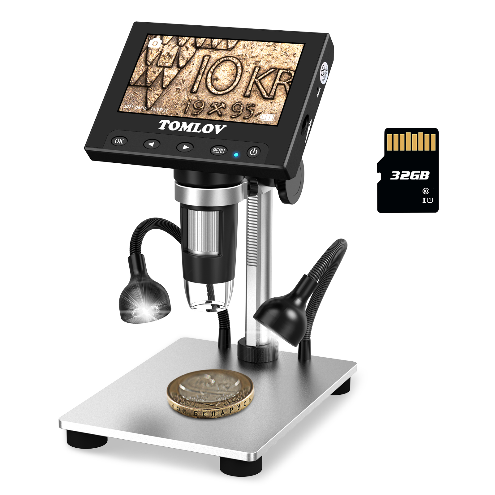 TOMLOV Professional Digital El - Electronics Repair Microscope recensione e prezzo
