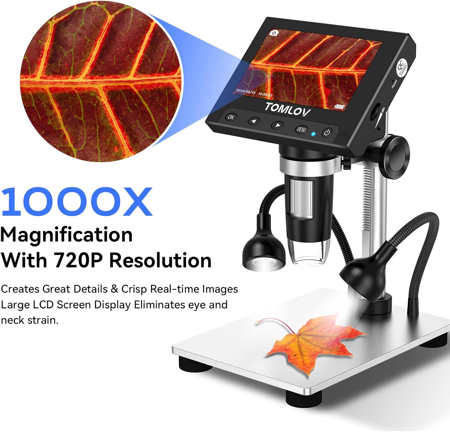 TOMLOV Professional Digital El - Electronics Repair Microscope recensione e prezzo