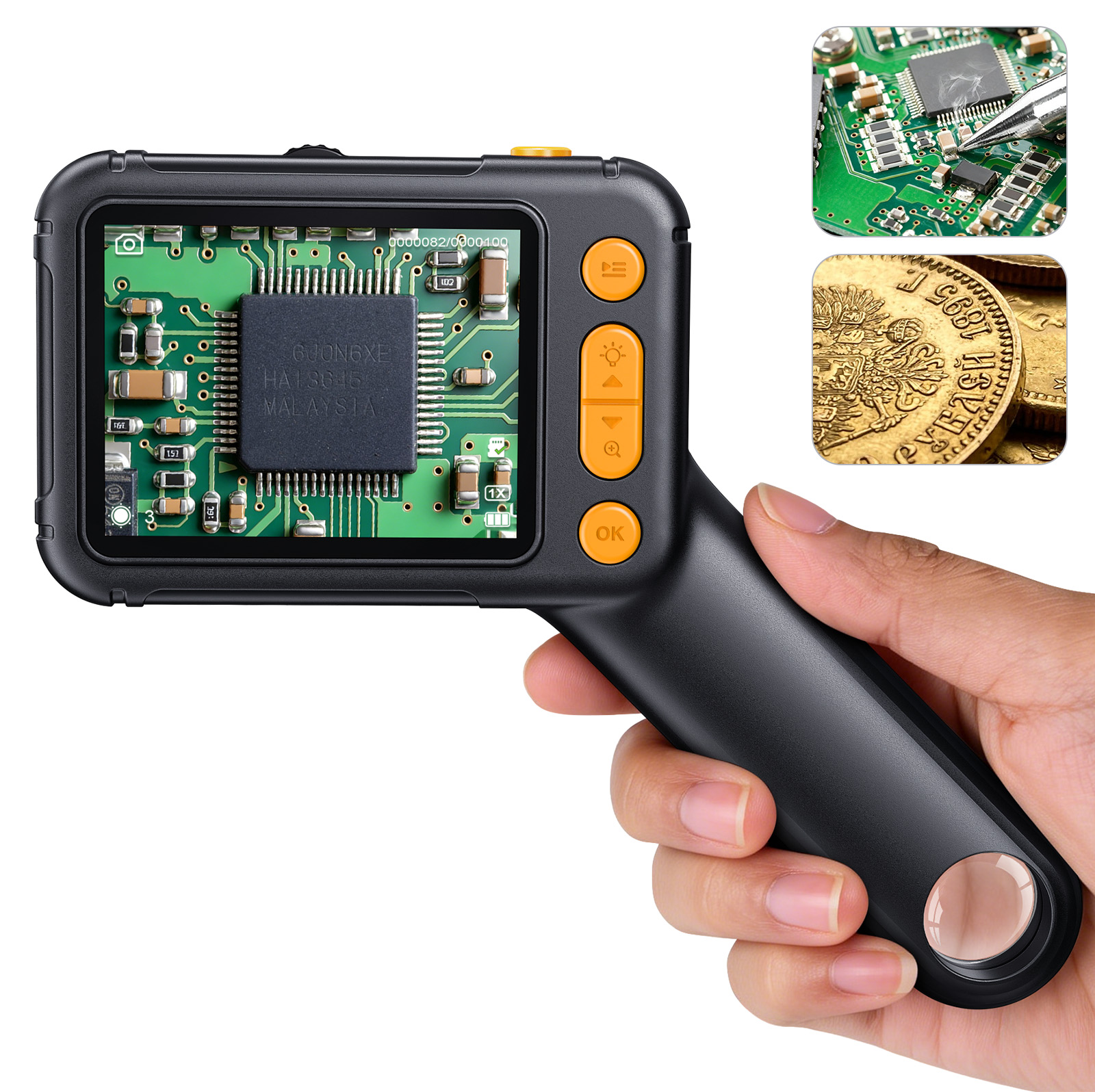 2.8inch Digital Microscope 100 - Electronics Repair Videos recensione e prezzo