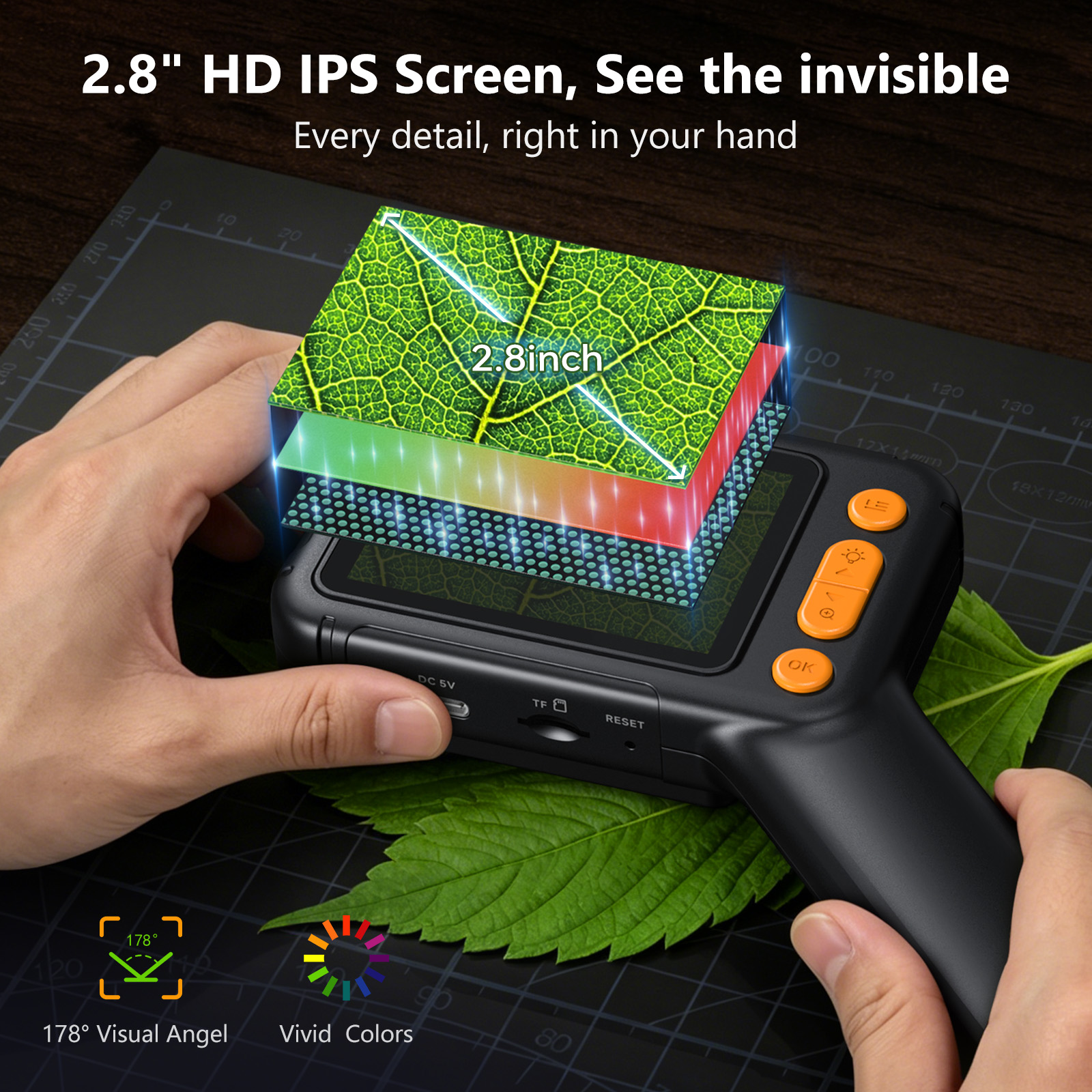 2.8inch Digital Microscope 100 - Electronics Repair Videos recensione e prezzo