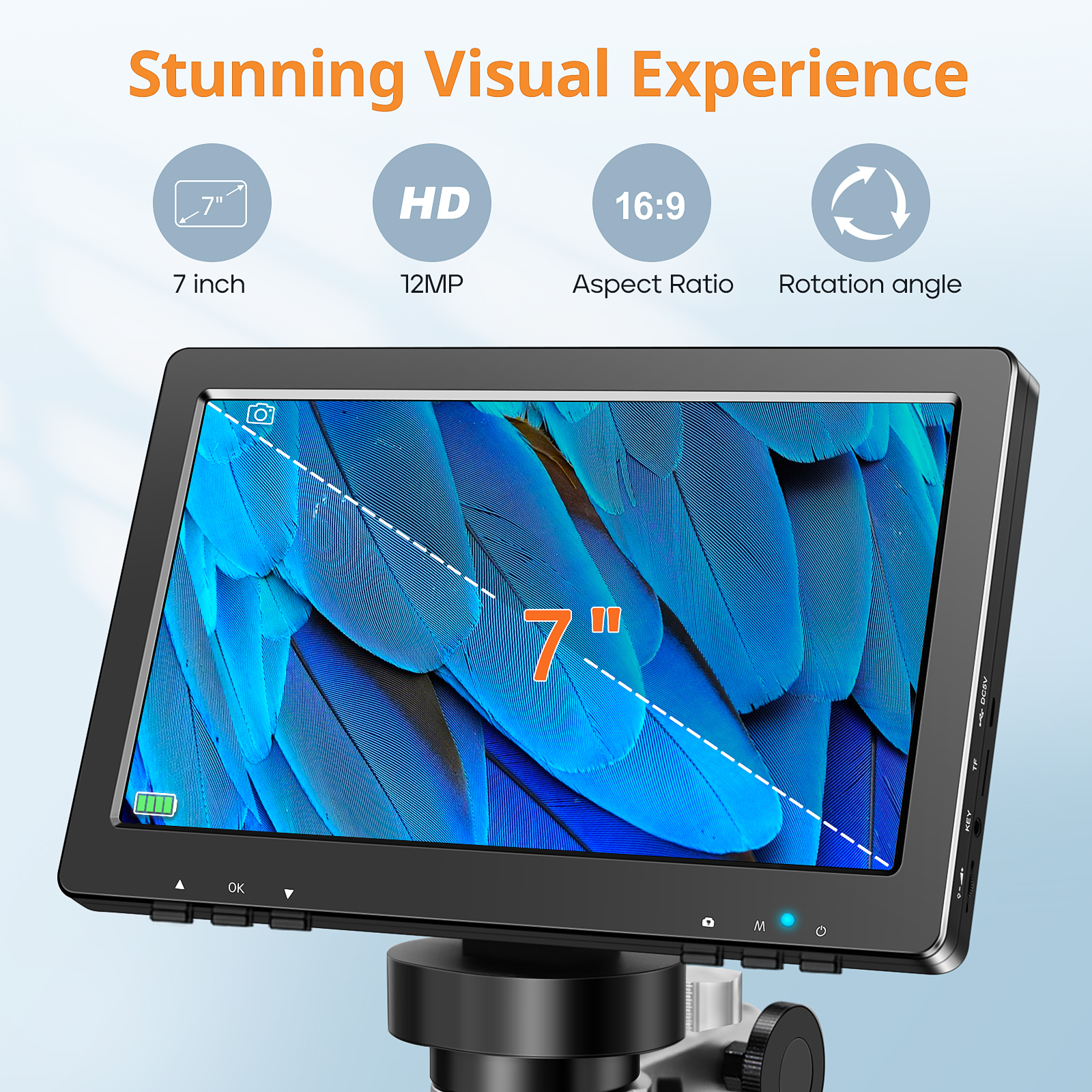 Hayve 7‘’ Digital Microscope 1 - Electronics Repair Videos recensione e prezzo