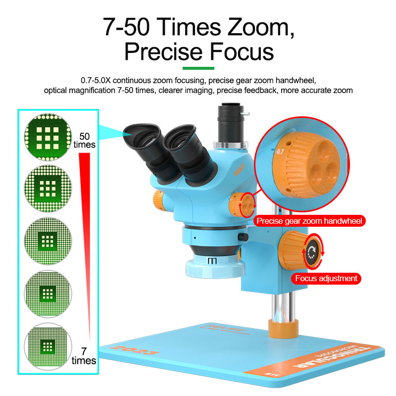 RELIFE RL-M5T-B11 0.7-5.0 Cont - Electronics Repair Microscope recensione e prezzo