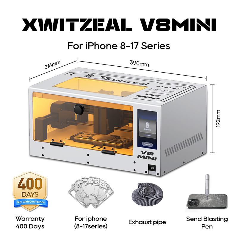 Xwitzeal® V8 MINI Laser Glue R - Electronics Repair Manual recensione e prezzo