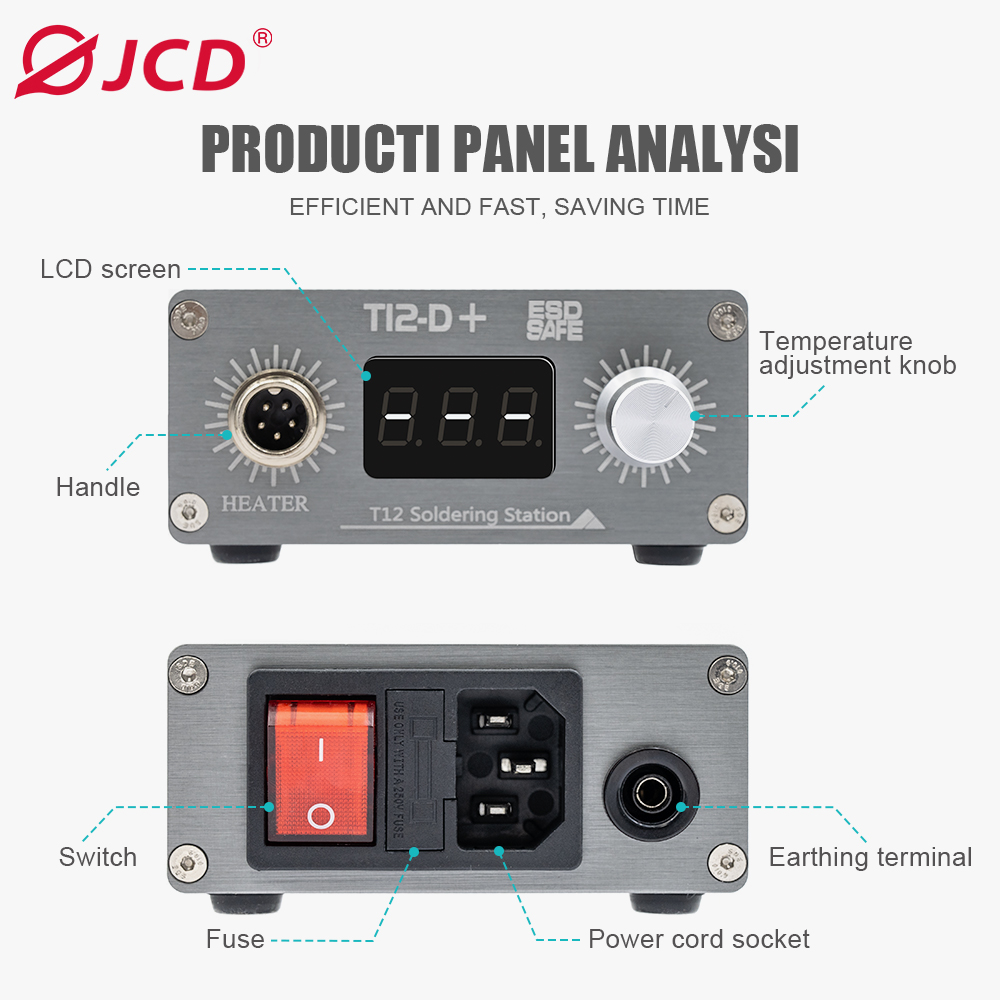 JCD T12-D PLUS Soldering Stati - Electronics Repair Training recensione e prezzo