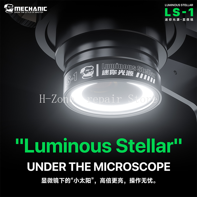 MECHANIC LS-1 microscope lamp  - Electronics Repair Microscope recensione e prezzo