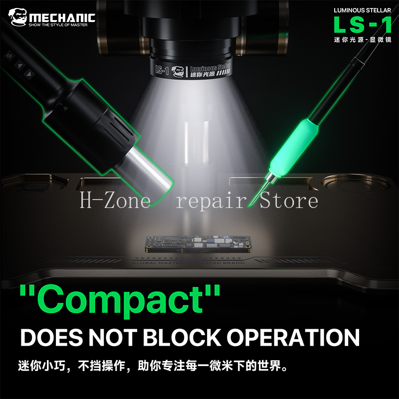 MECHANIC LS-1 microscope lamp  - Electronics Repair Microscope recensione e prezzo
