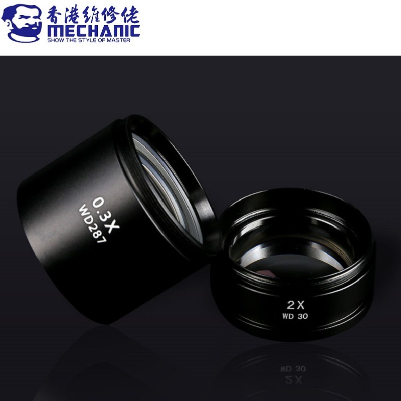 MECHANIC 0.3X 0.5X 0.7X 2X Aux - Electronics Repair Microscope recensione e prezzo
