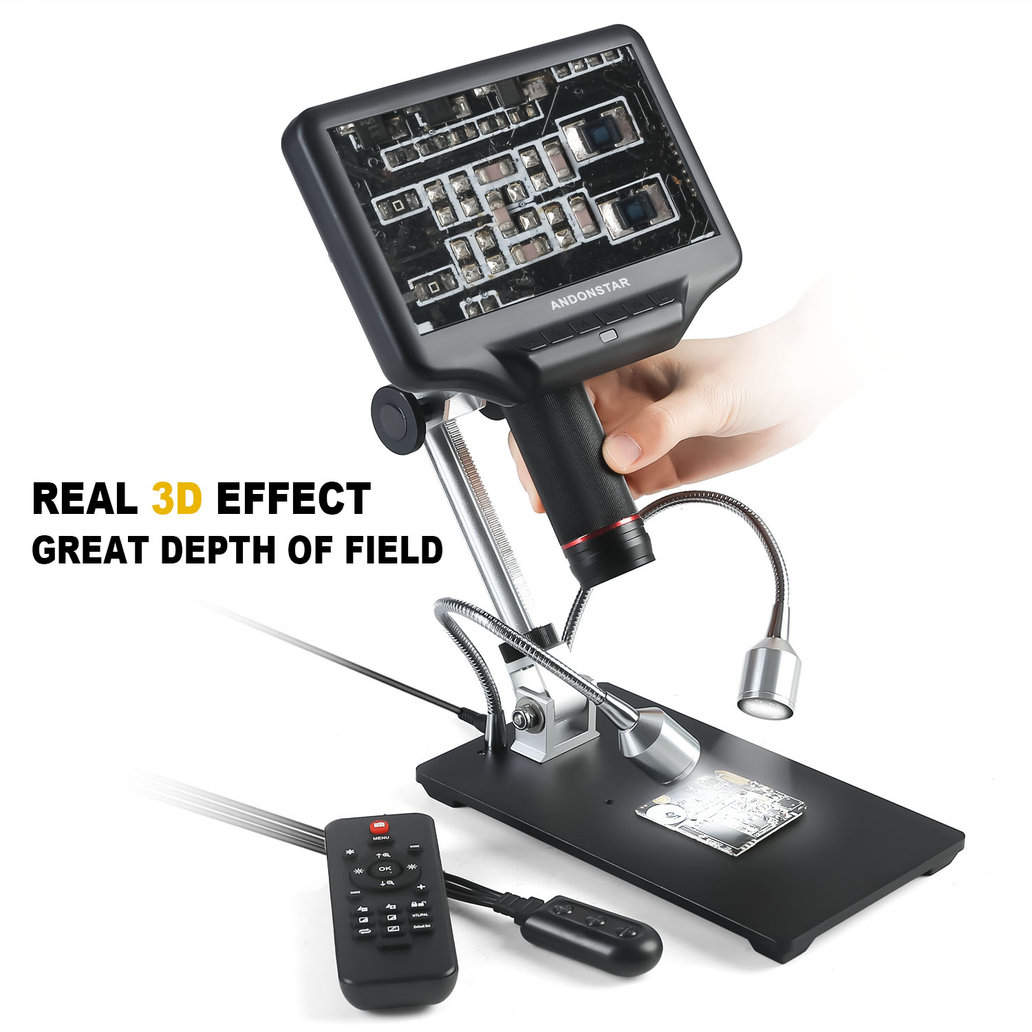 Andonstar AD407 HDMI Soldering - Electronics Repair Microscope recensione e prezzo