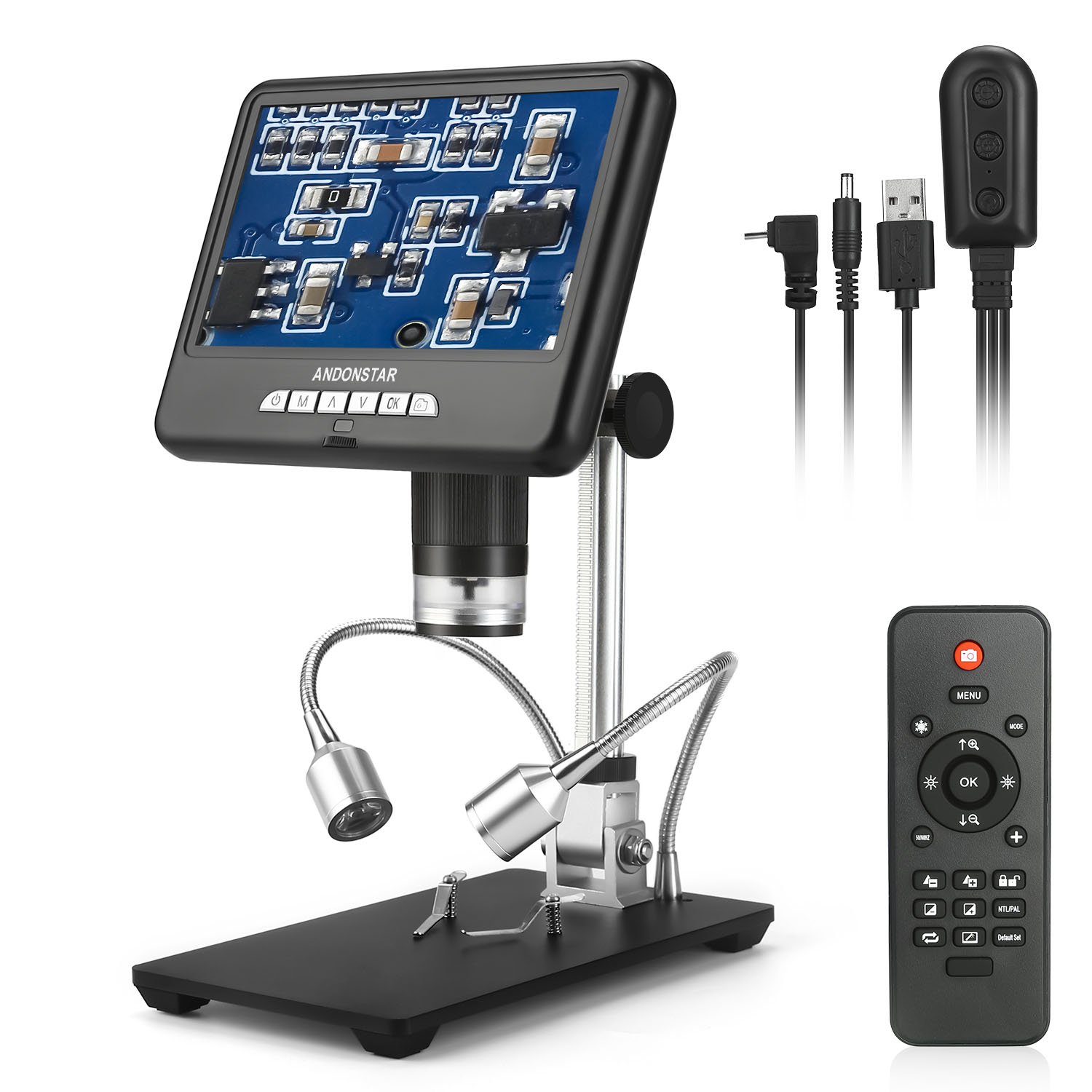 Andonstar AD407 HDMI Soldering - Electronics Repair Microscope recensione e prezzo