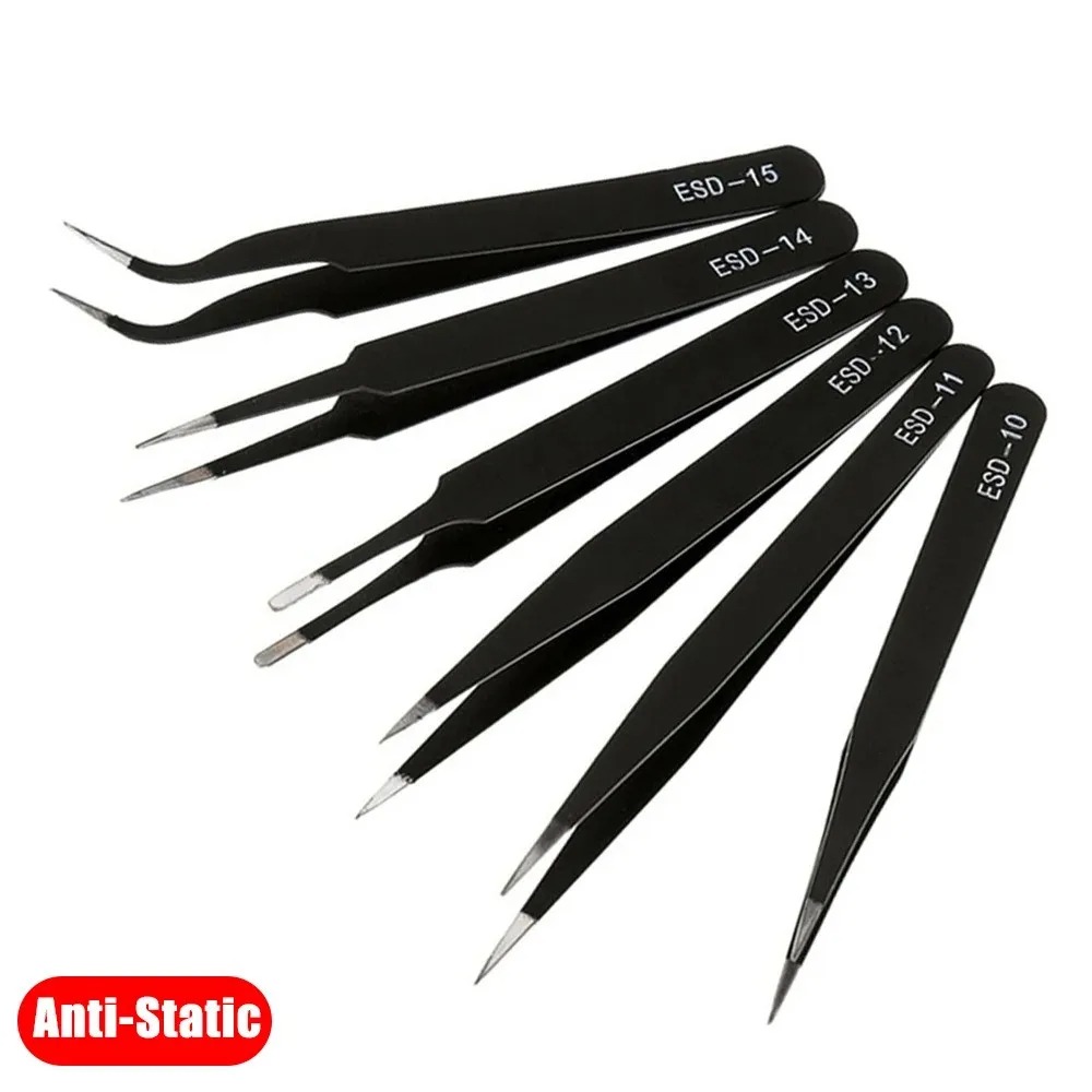 6PCS Precision Tweezers Set ES - Electronics Repair Tools And Equipment recensione e prezzo