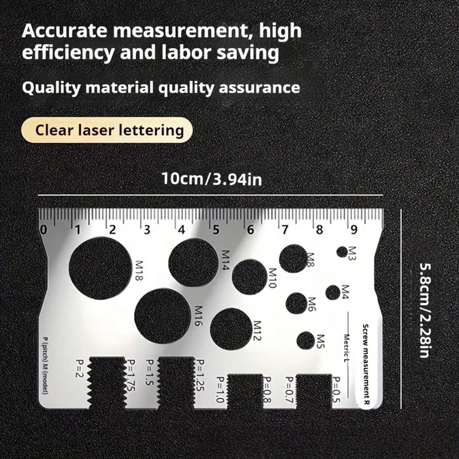 Solid Metal Screw Bolt Caliper - Electronic Repair recensione e prezzo