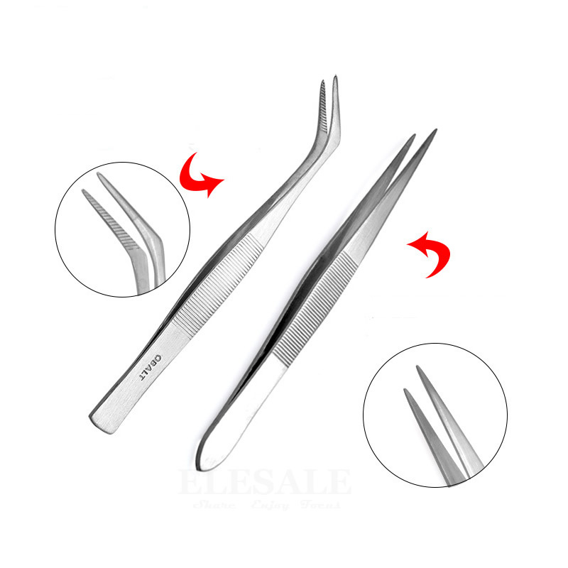 Stainless Steel Tweezers Grip  - Electronics Repair Training recensione e prezzo