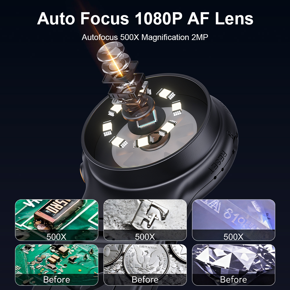Autofocus 500X Digital Microsc - Electronics Repair Videos recensione e prezzo