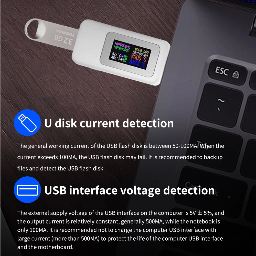 10 in 1 USB Tester DC Digital  - Usb Ammeter Tester recensione e prezzo