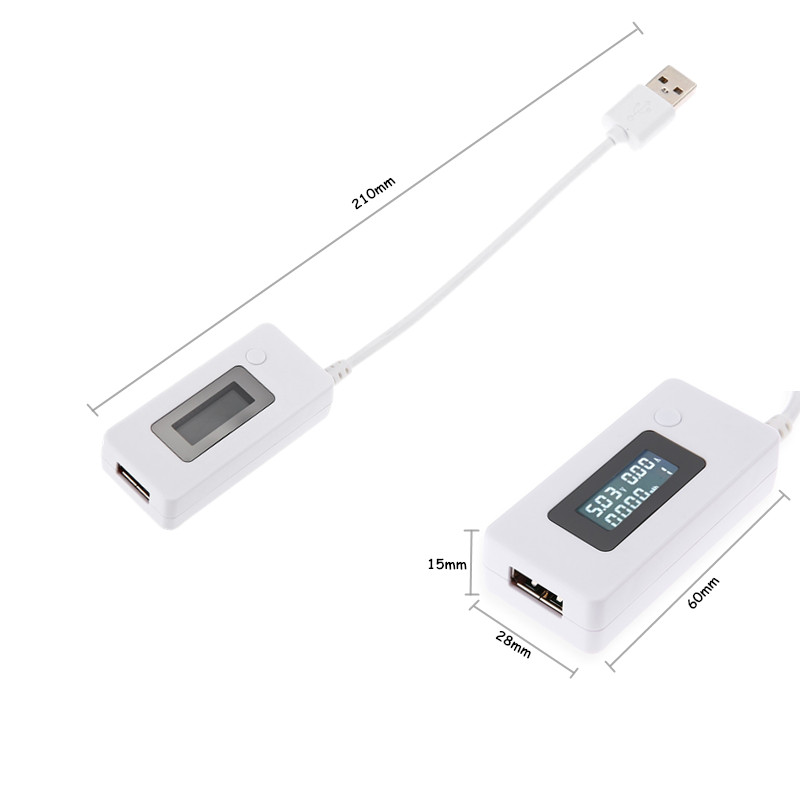 LCD Screen Mini Creative Phone - Usb Ammeter Tester recensione e prezzo