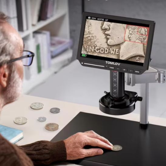 TOMLOV Microscope Digital 4K 8 - Electronics Repair Videos recensione e prezzo