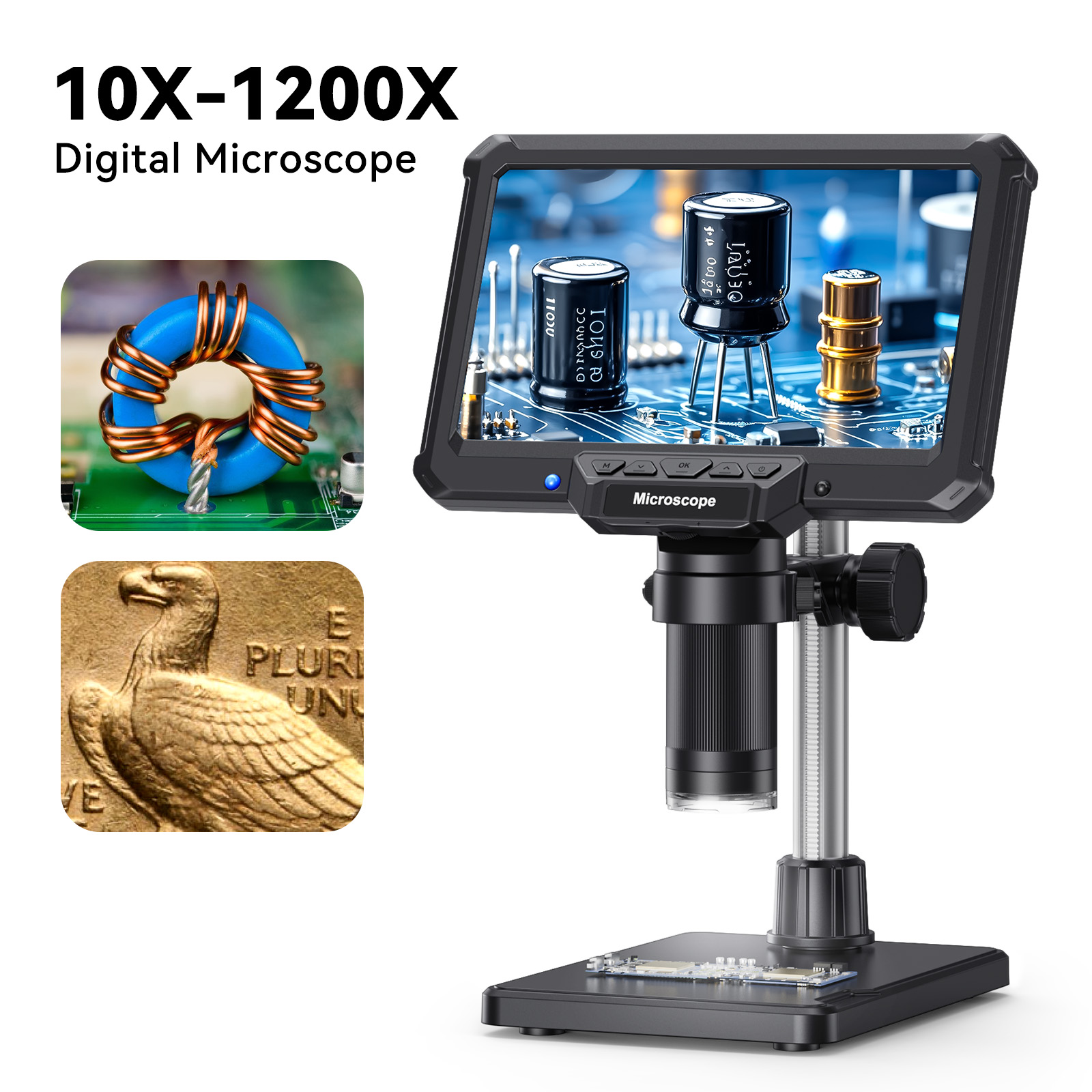 Hayve 7inch Digital Microscope - Electronics Repair Microscope recensione e prezzo
