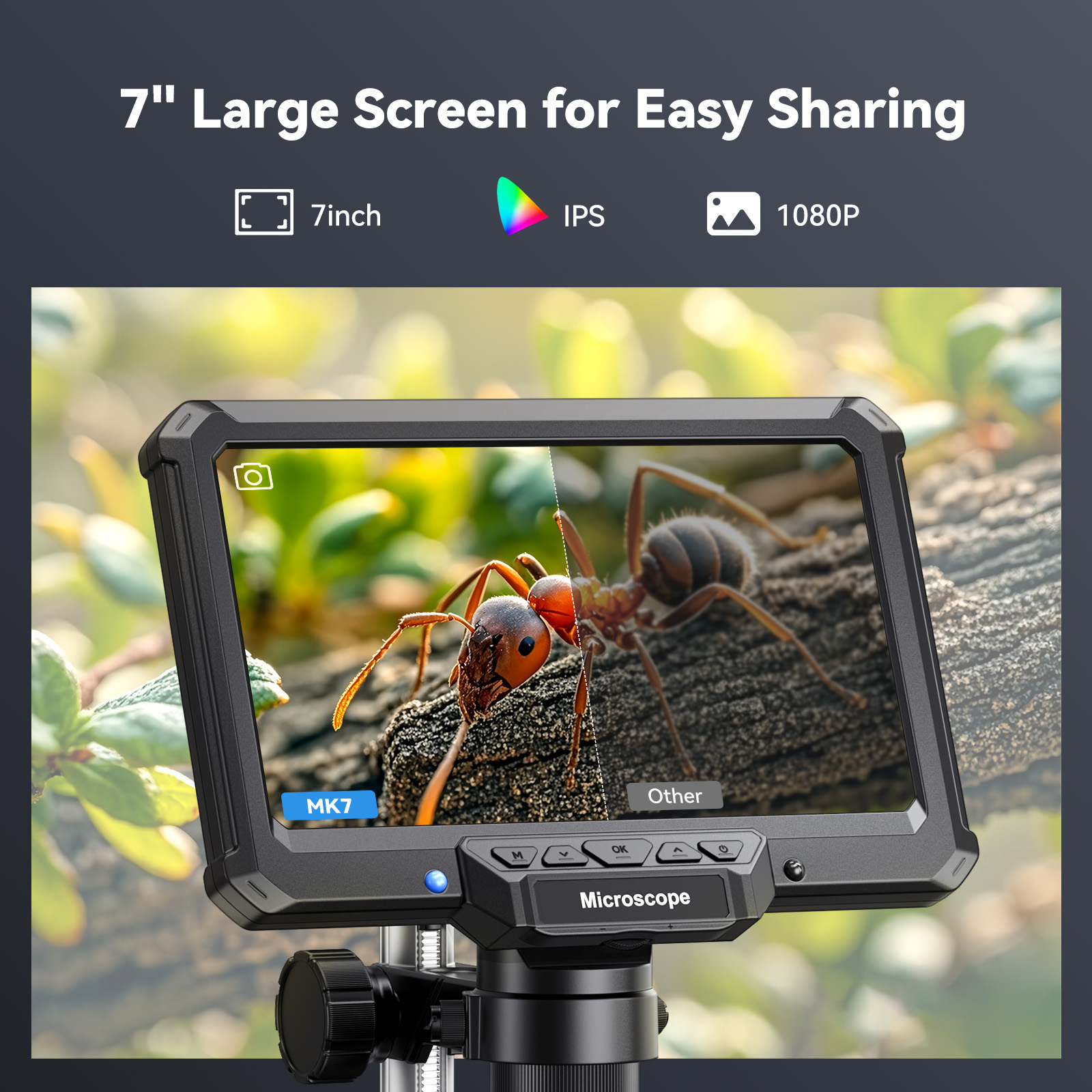 Hayve 7inch Digital Microscope - Electronics Repair Microscope recensione e prezzo